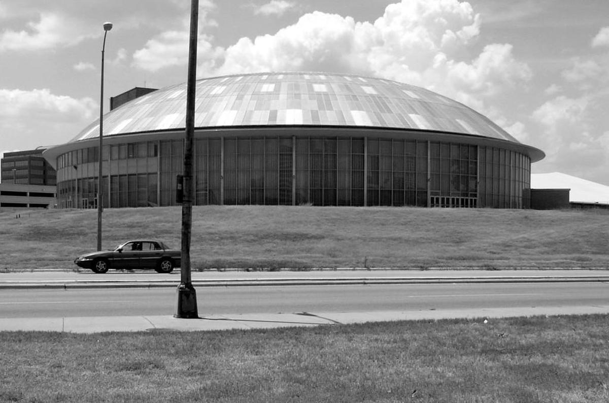 Austin’s Palmer Auditorium, before it was renovated into what is now the Long Center for the Performing Arts.