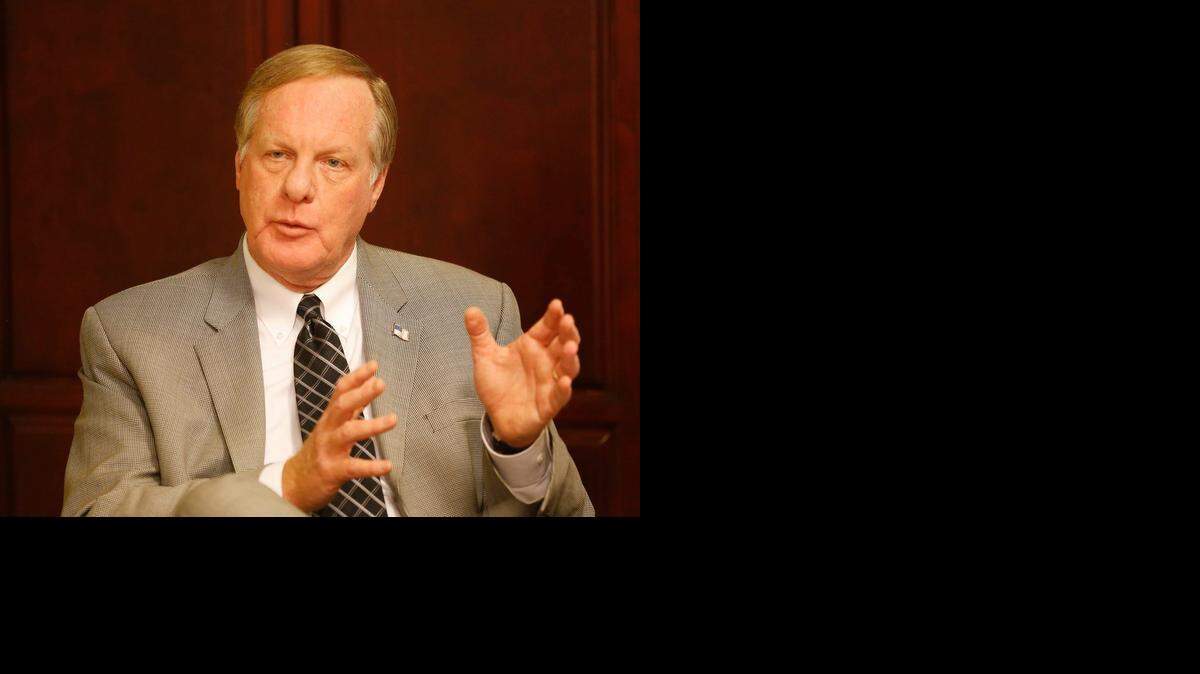 
Kansas Secretary of Revenue Nick Jordan discusses Gov. Sam Brownbacks proposed budget. Jordan said the change in numbers after businesses were granted a tax exemption was proof the policy was working and growing businesses. (Jan 16, 2013)

