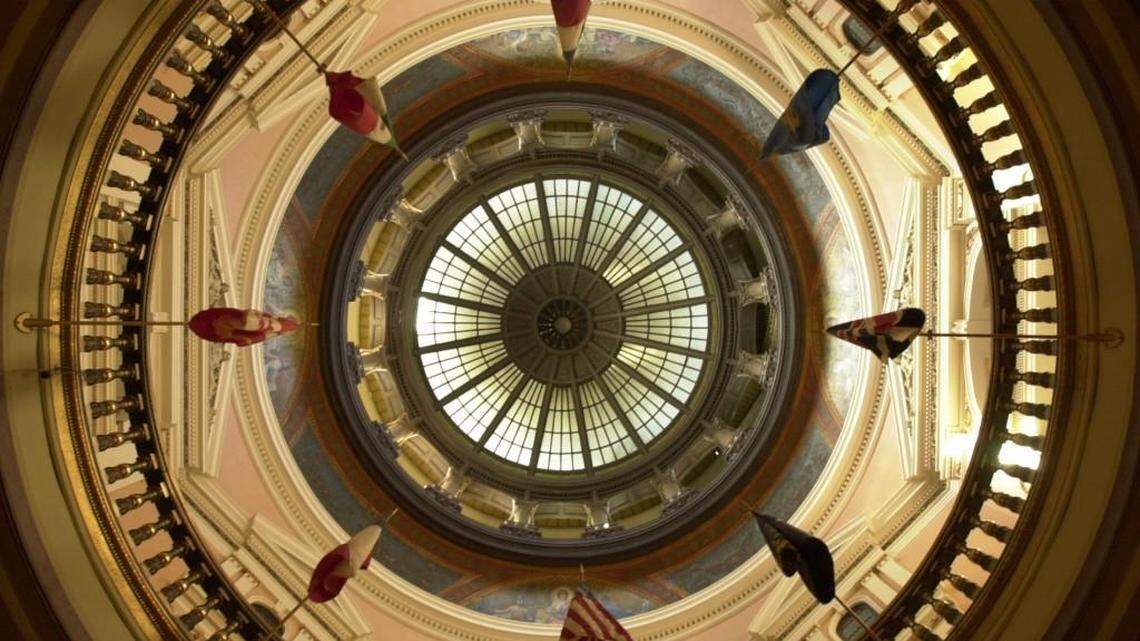 The Kansas Statehouse dome. Long-ago effort to legislate the math of circles offers lesson for legislators today.