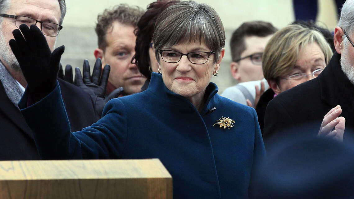 Kelly makes first federal endorsement as governor, backs Bollier in Senate bid