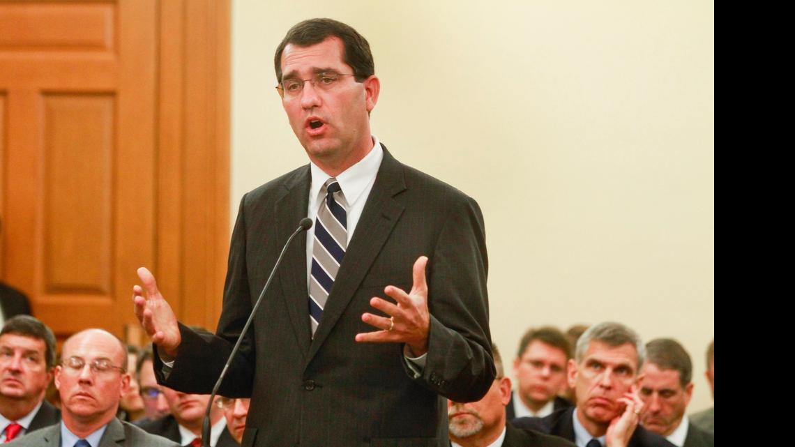 
Kansas Attorney Gen. Derek Schmidt contended that state employees, such as Shawn Sullivan, do not themselves constitute a public agency. 
