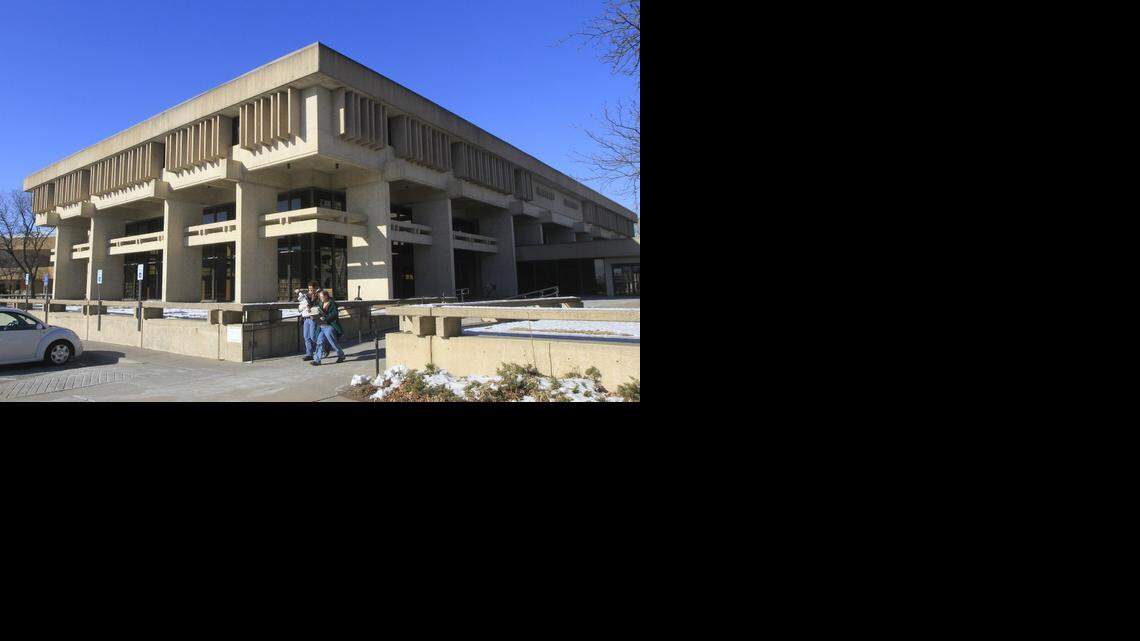 
The downtown Wichita Public Library. (Jan. 8, 2015)
