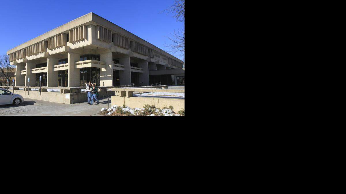 
The downtown Wichita Public Library. (Jan. 8, 2015)
