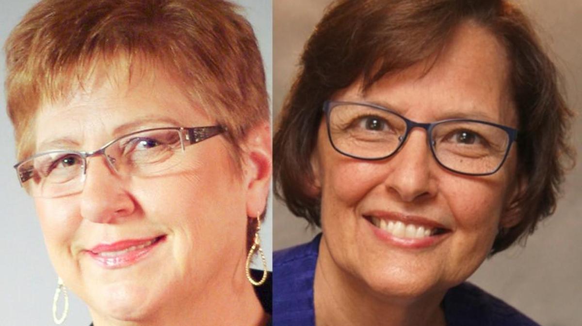 Brenda Landwehr, left, and Cammie Funston will face off in the District 105 seat in the Kansas House of Representatives.