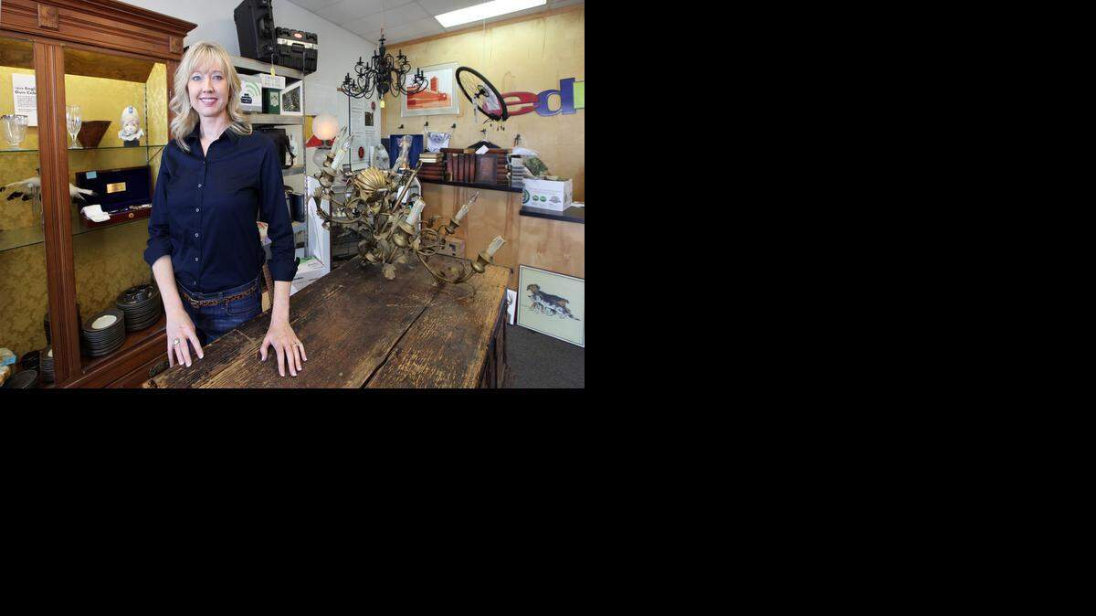 
Jennifer Baysinger, spokeswoman for the Coalition for a Better Wichita, at her business Edrop. 
