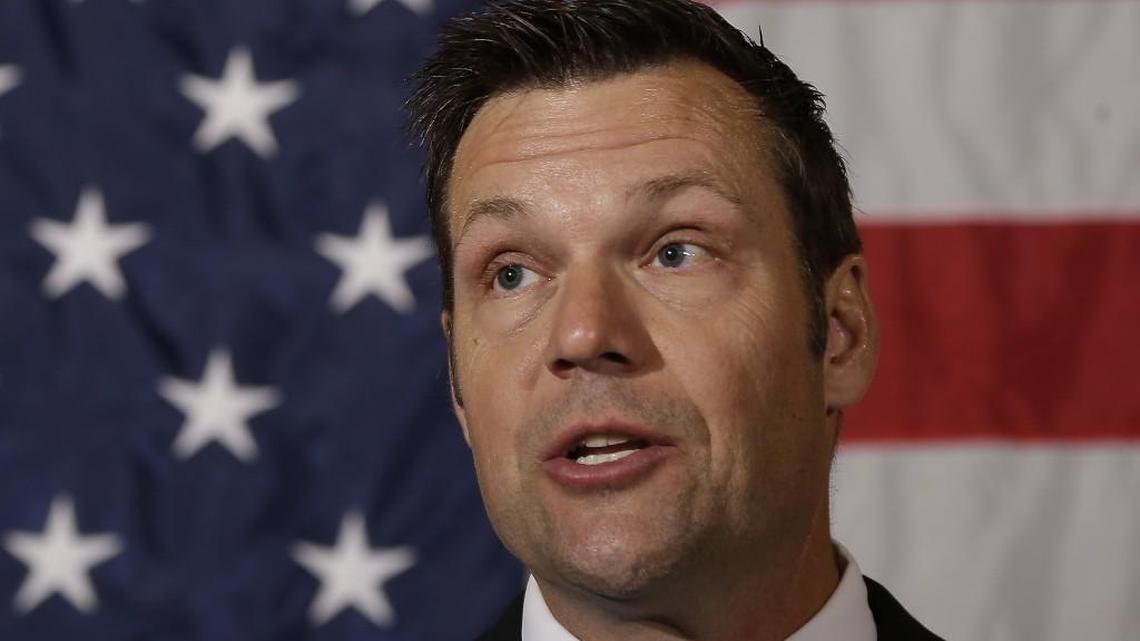 Kansas Secretary of State Kris Kobach is echoing Donald Trump’s concerns that the upcoming presidential election could be stolen.