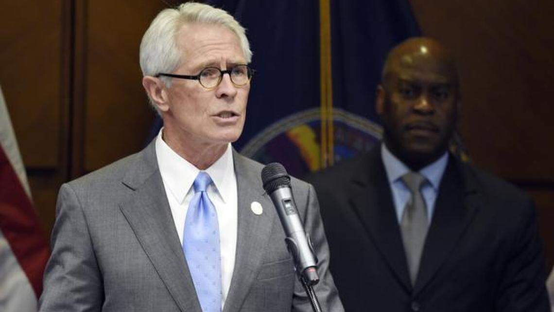 U.S. Attorney Barry Grissom announced at a news conference on Friday, April 10, 2015 at the Federal Courthouse in Kansas City, Kan. that John T. Booker Jr., 20, of Topeka, Kan. had been charged with attempting to set off a vehicle bomb on the Ft. Riley Military base near Manhattan, Kan. Booker was also charge with trying to provide material support to ISIS.