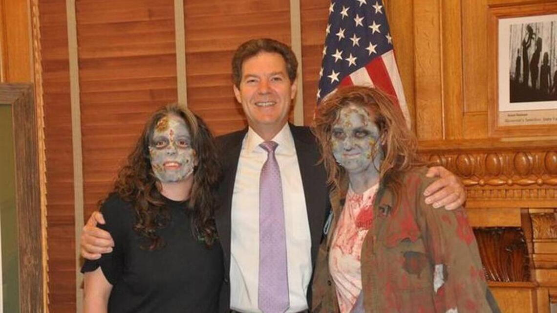 Brownback wants you to be ready for zombies