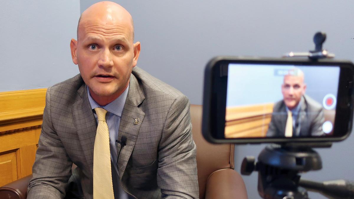 Kansas Secretary of State Scott Schwab (file photo)