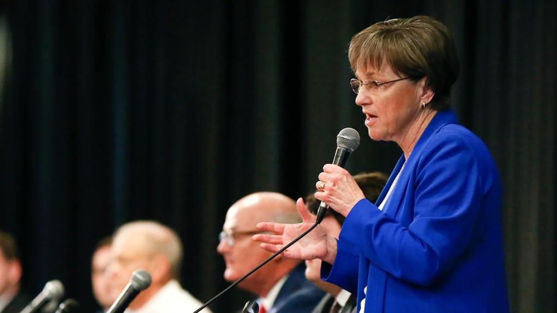 Trump invited the incoming Kansas governor to the White House. She said she was busy.