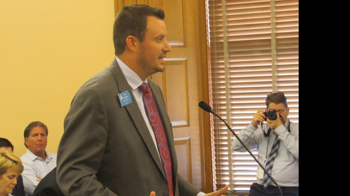 
Eric Stafford, lobbyist for the Kansas Chamber of Commerce, said that business owners are not to blame for the state's deficit and warned against taxing them to fill the revenue hole. 
