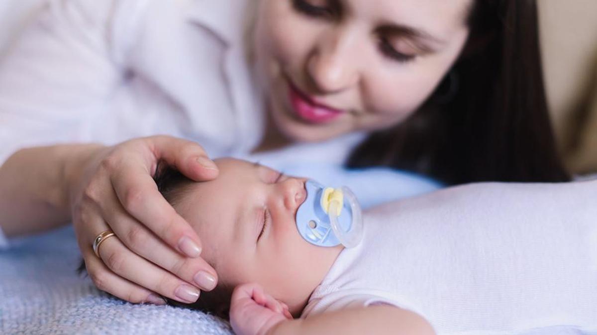 Infants should sleep on their backs, not their stomachs, to avoid issues related to SIDS (Sudden Infant Death Syndrome).