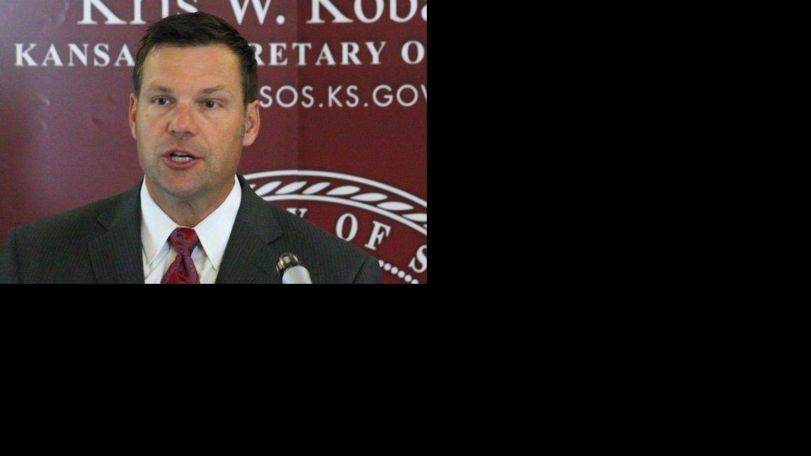 
Kansas Secretary of State Kris Kobach disagrees with the methodology of a U.S. Government Accountability Office report finding that voter ID law likely contributed to reduced voter turnouts in Kansas and Tennessee in comparison with other states.
