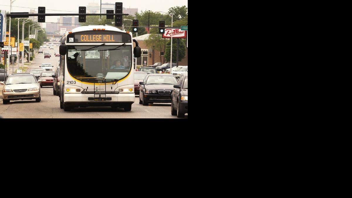 
FILE -- The College Hill city bus heads down Douglas.

