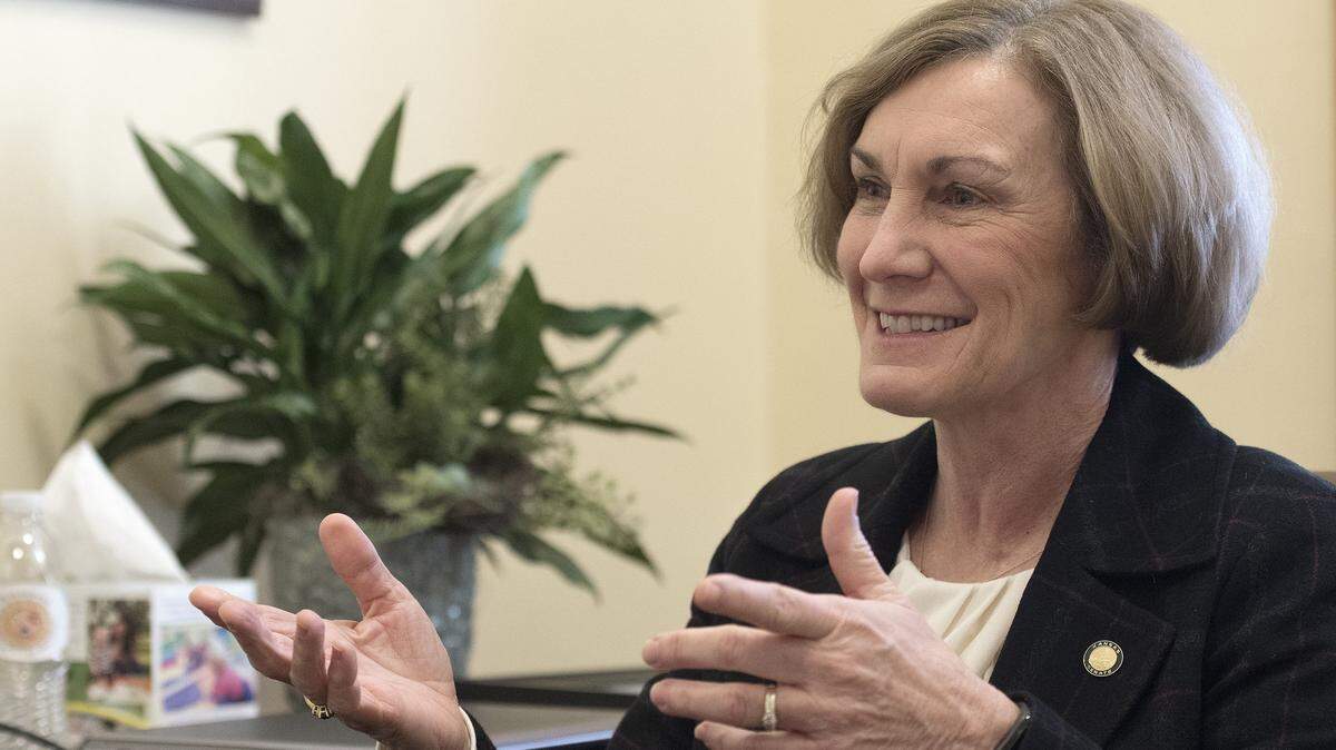 State Sen. Barbara Bollier, a Mission Hills Democrat, is running for U.S. Senate in Kansas in 2020.