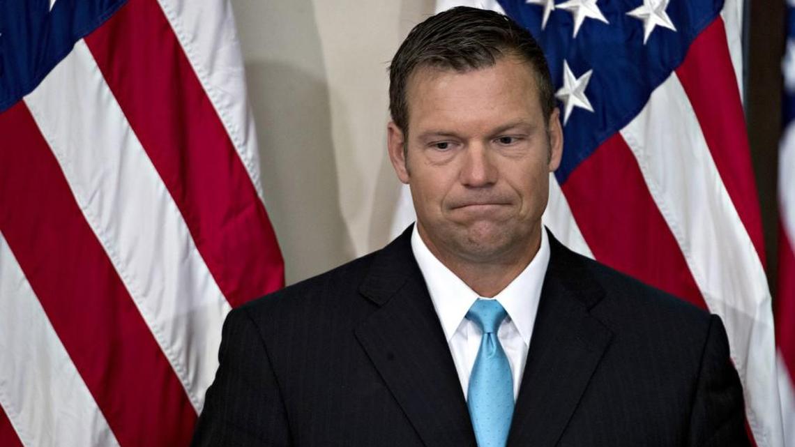 Kansas Secretary of State Kris Kobach