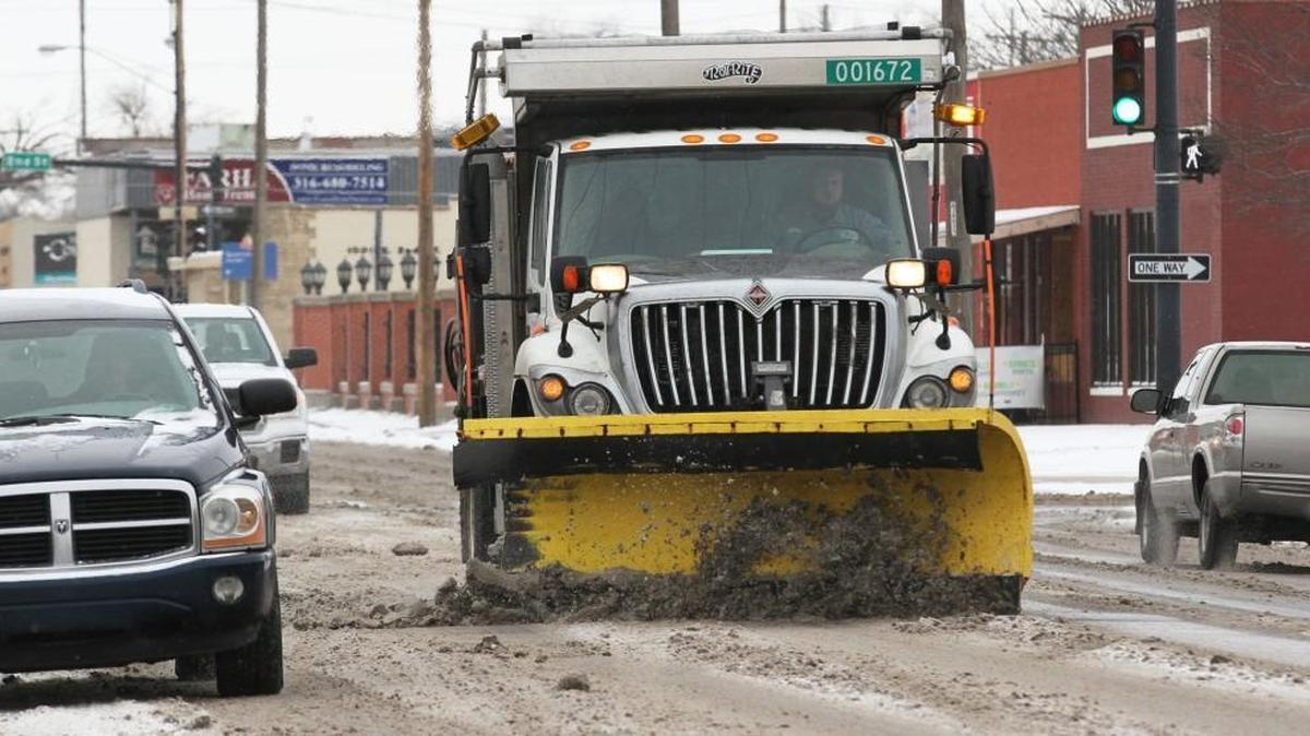 Rain has kept Wichita city crews from treating the roads with sand and salt before a winter storm rolls into the area, the city said Friday.