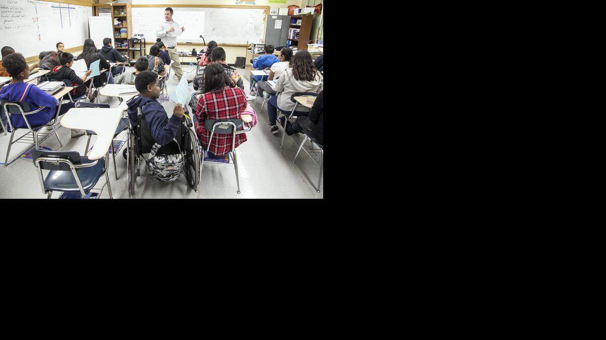 
The Kansas Senate on Monday passed a bill that would overhaul the school funding formula, changing it to a flexible block-grant system. (Dec. 3, 2014)
