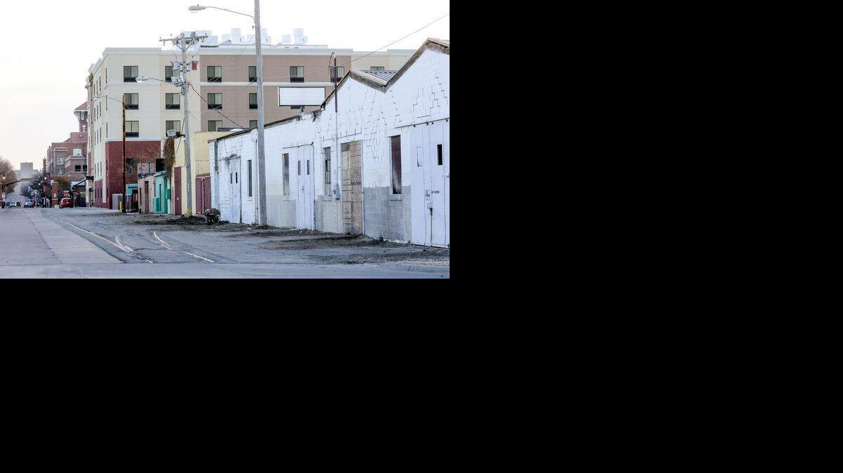 
The city would reconstruct Mosley Avenue as a brick street under a proposed redevelopment plan for the area. (Dec. 2, 2014)
