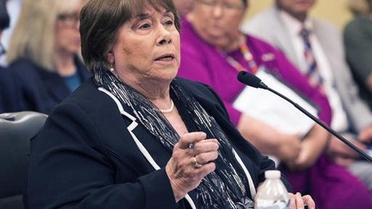 Phyllis Gilmore, Department for Children and Families Secretary, says the agency doesn’t want foster children to have to stay overnight in offices.
