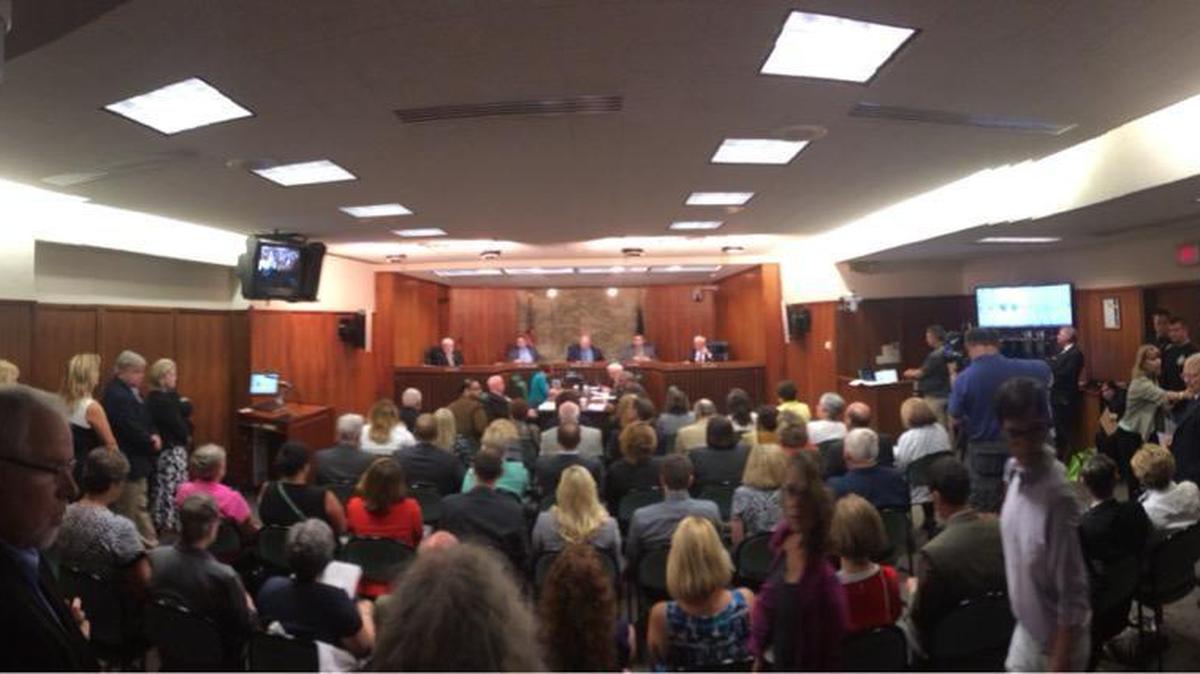 
The Sedgwick County Commission’s public hearing on the budget was a standing-room only affair last week.
