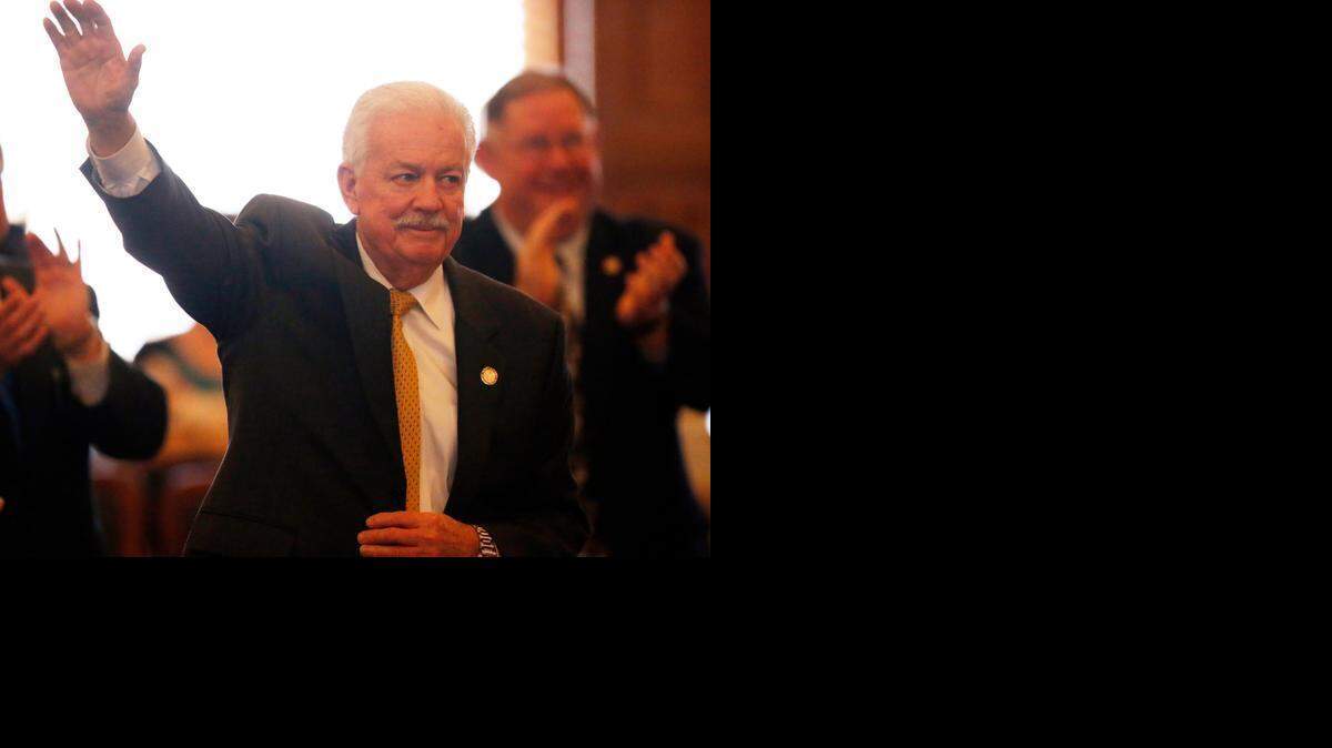 
The Eagle asked Speaker Ray Merrick, R-Stilwell, for his view on Brownback’s recent executive order Friday morning as he entered the House chamber. 
