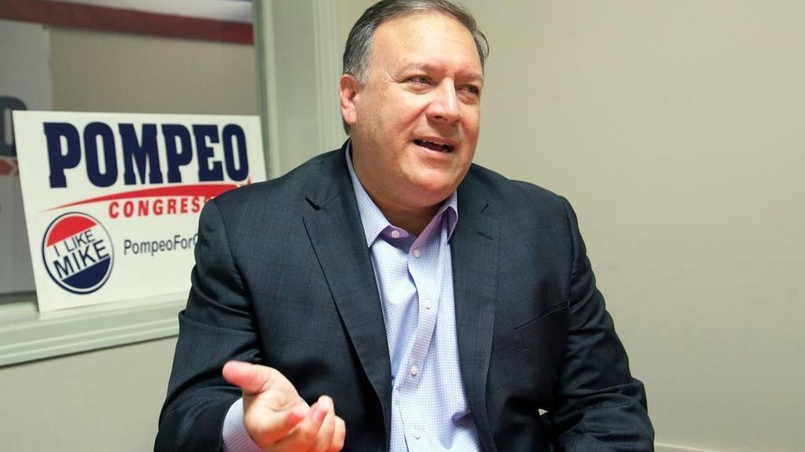 
Kansas Congressman Mike Pompeo is being promoted as a possible candidate for speaker of the U.S. House. (Oct. 3, 2014)
