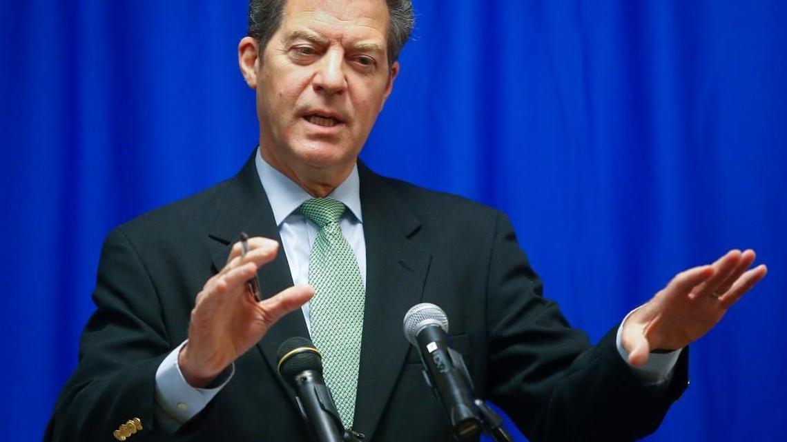A poll conducted by the Morning Consult showed Gov. Sam Brownback as having a 26-percent approval rating.