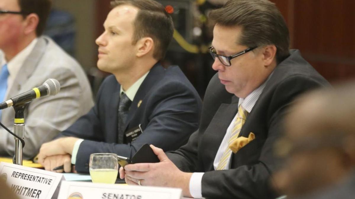 Kansas lawmaker John Whitmer, right, has run into some criticism from Islamic leaders after he posted a comment about Muslims on Facebook.