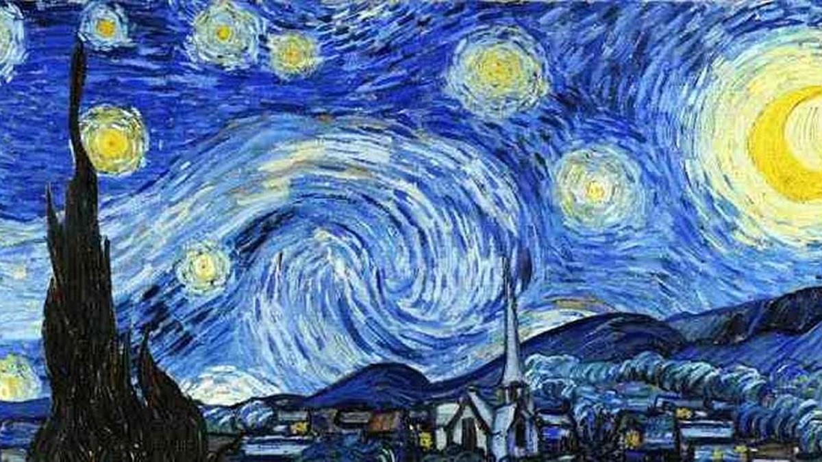 “Starry Night” by 19th century Dutch artist Vincent Van Gogh, will be among the paintings recreated as murals on the railroad bridges at First and Second streets through Old Town.