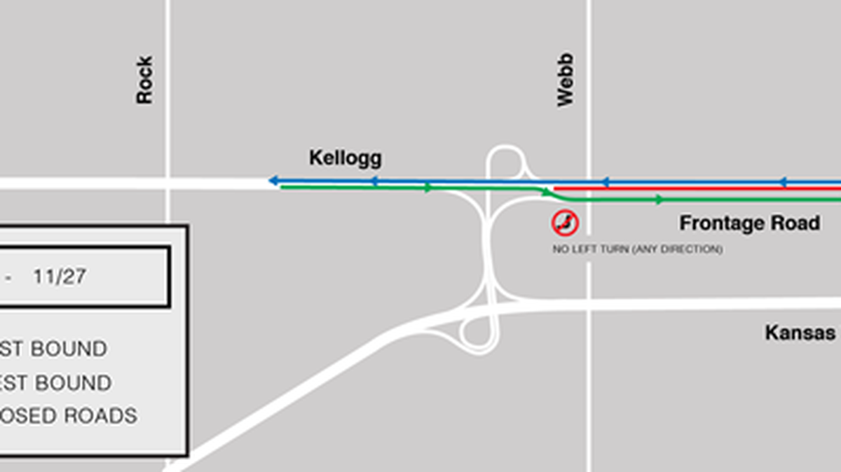 Detour plan beginning Monday