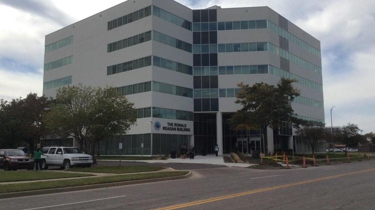 The Ronald Reagan Building will house several county departments in its top three floors after a Monday vote by Sedgwick County commissioners.