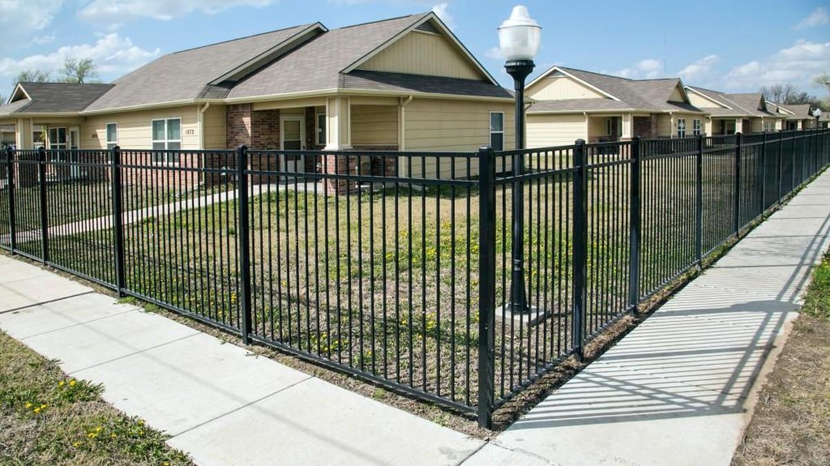 Mennonite Housing’s new development near 15th and Kansas streets has transformed a blighted area to 22 new duplexes. (March 30, 2016)