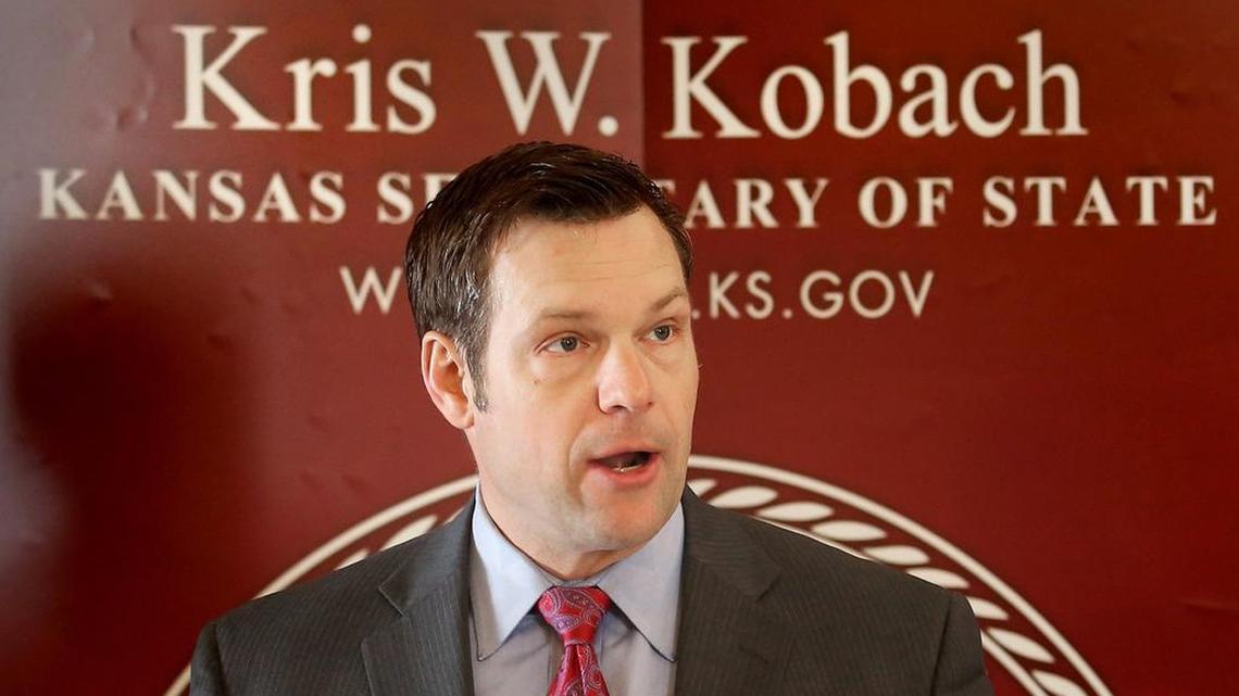 Kansas Secretary of State Kris Kobach (Feb. 17, 2015)