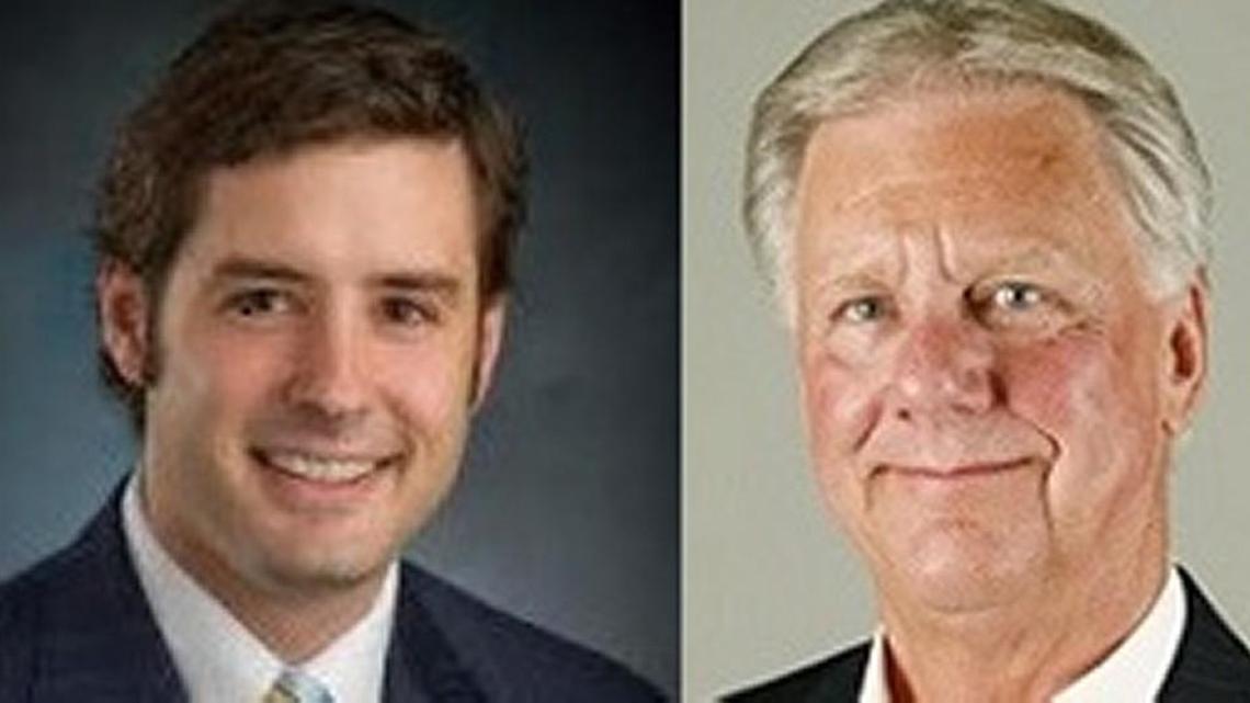 Josh Svaty, left, and Wink Hartman have both indicated they may seek the Kansas governership in 2018.