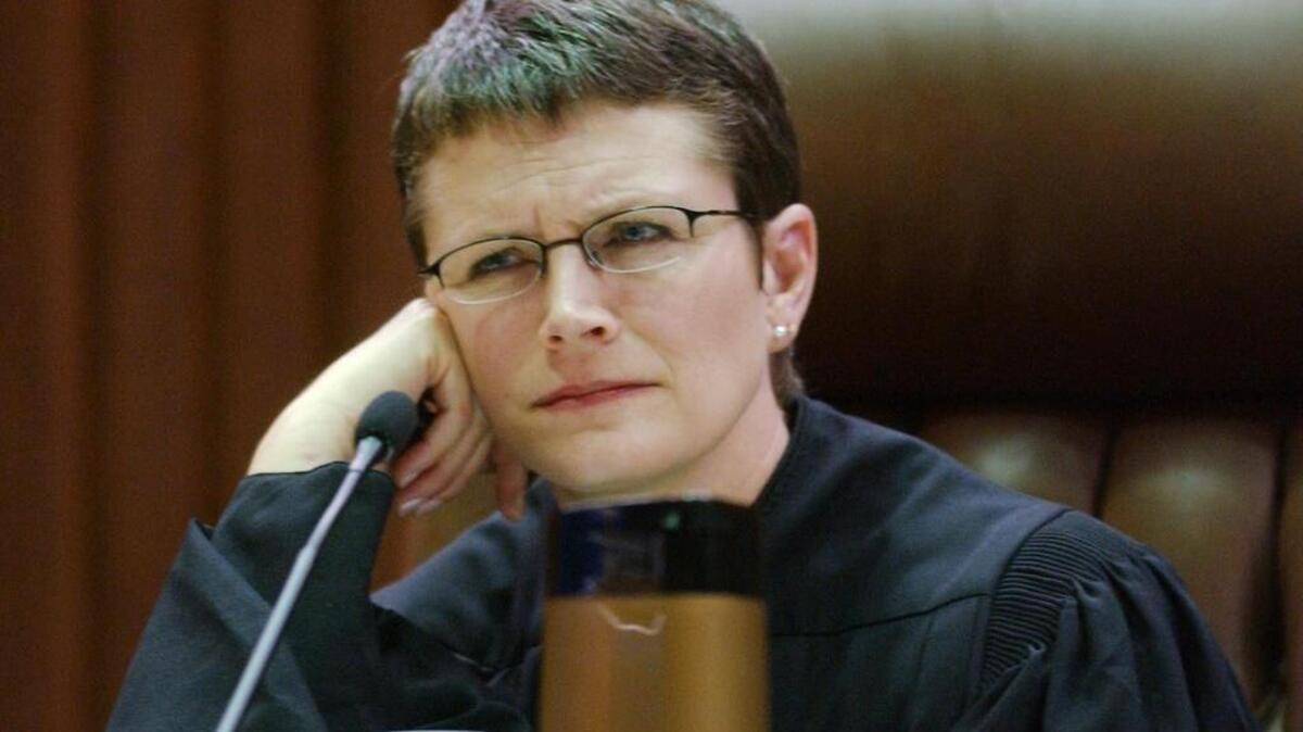 Kansas Supreme Court Justice Carol Beier