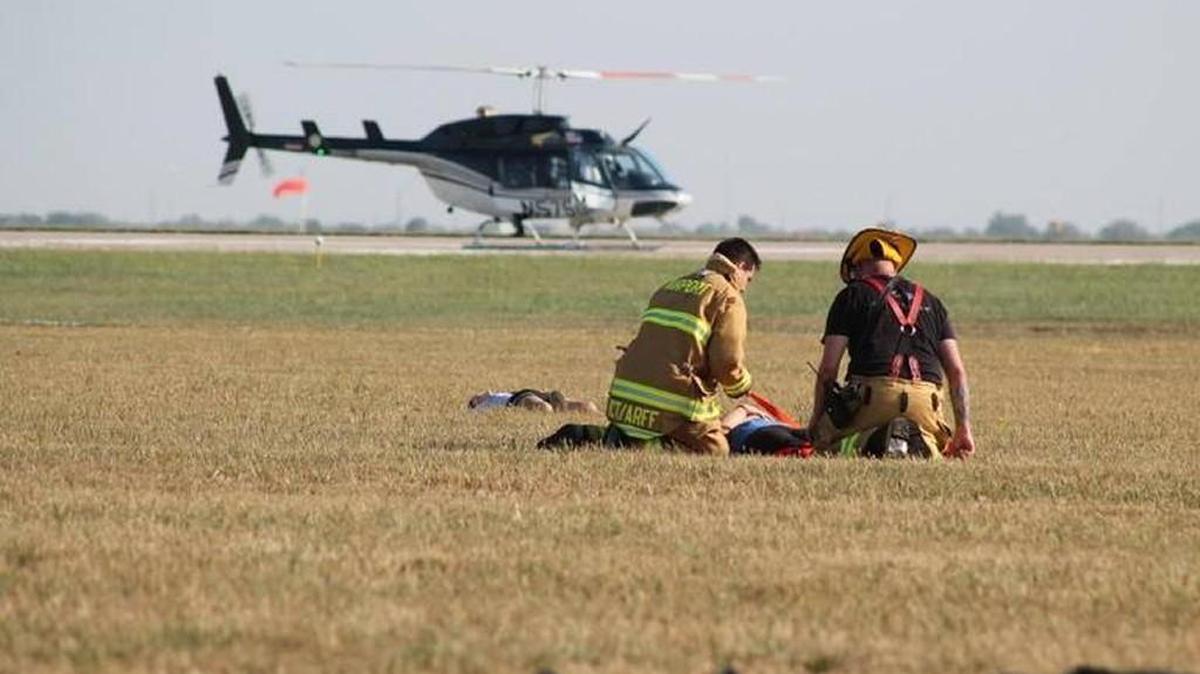 Airport police/fire employees, shown here during a recent emergency drill, and Wichita Transit workers will get a 2 percent raise in 2018, the largest across-the-board percentage increase approved for city workers this week.