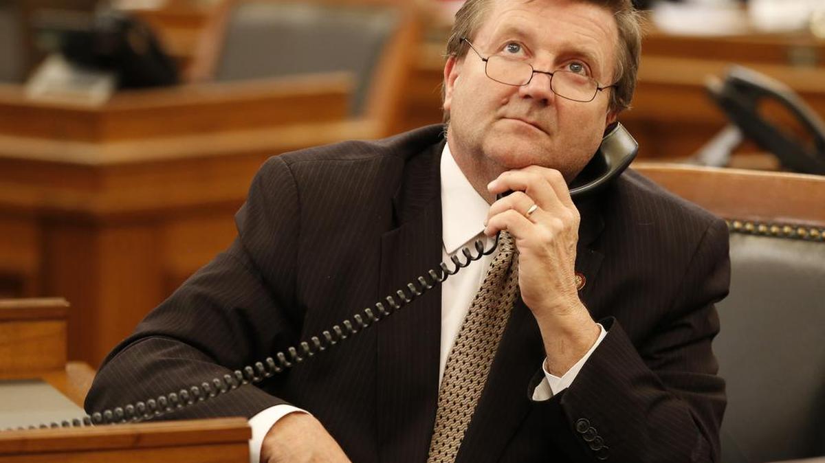 House Majority Leader Jene Vickrey, R-Louisburg, plans to run for speaker of the Kansas House if he is re-elected this fall.