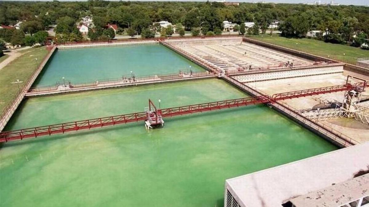 Wichita’s water treatment plant.