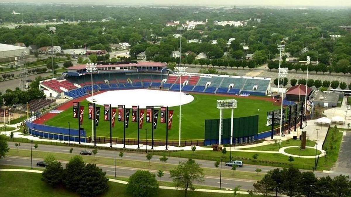 Lawrence-Dumont Stadium was built in 1934 and has been upgraded multiple times since.