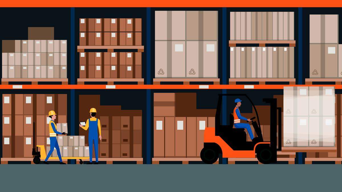 Warehouse workers