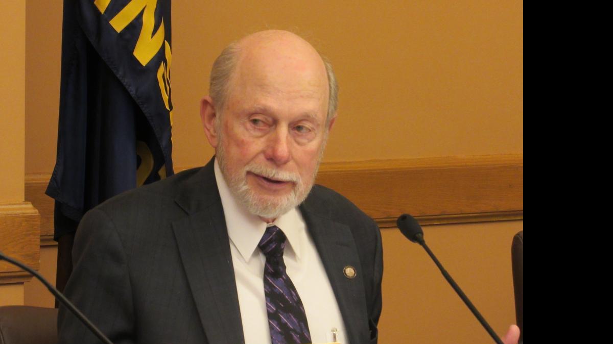 
Sen. Les Donovan, R-Wichita, warns the Senate Tax Committee that its members will have to vote for some items this year that they won’t like in order to fix the budget deficit. 
