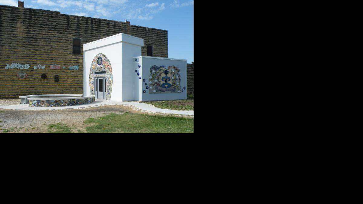 
In 2008, the residents of Lucas, Kan., banded together because there was a need for a public restroom. It took them four years to raise money and design the facility, in the shape of a toilet. 


