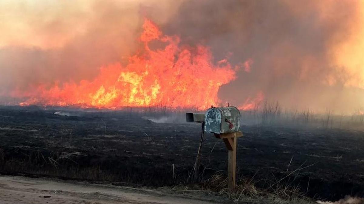 Firefighters battled a series of blazes last week and into the weekend in Reno County.