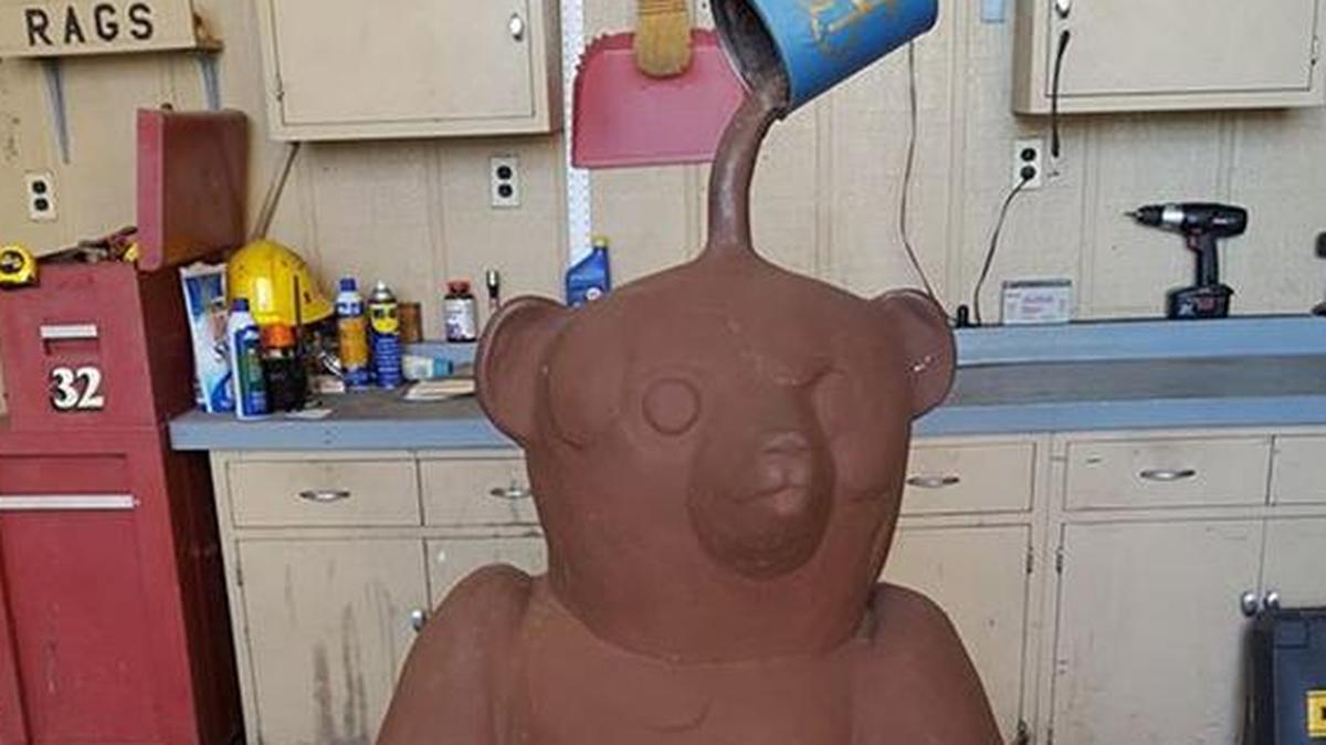 The 4-foot and 150-pound bear was recovered by Abilene Police Department in Salina over a year after it was stolen.
