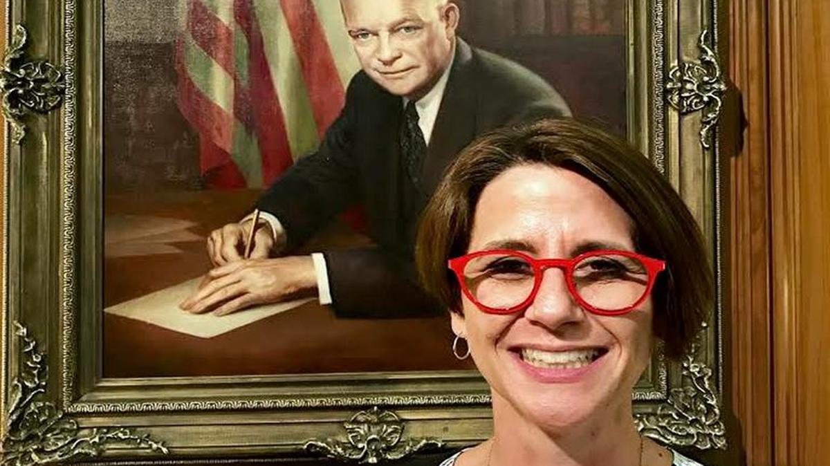 Dawn Hammatt is the new director of the Dwight D. Eisenhower Presidential Library, Museum and Boyhood Home in Abilene.