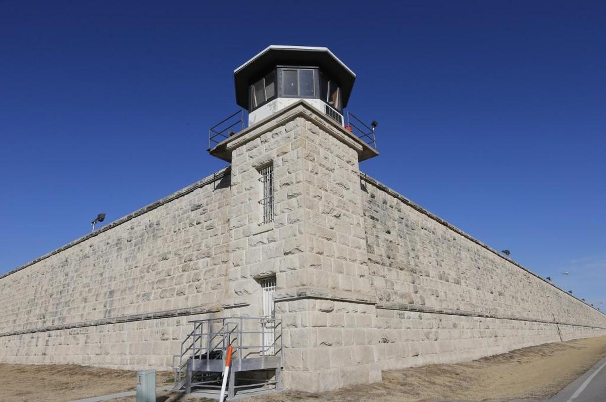 Walls of the Hutchinson Correctional Facility.
