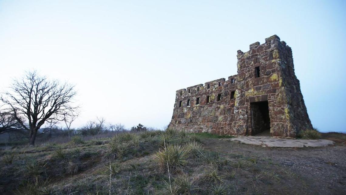 The castle on Coronado Heights, which has been undergoing repairs, should reopen this weekend.