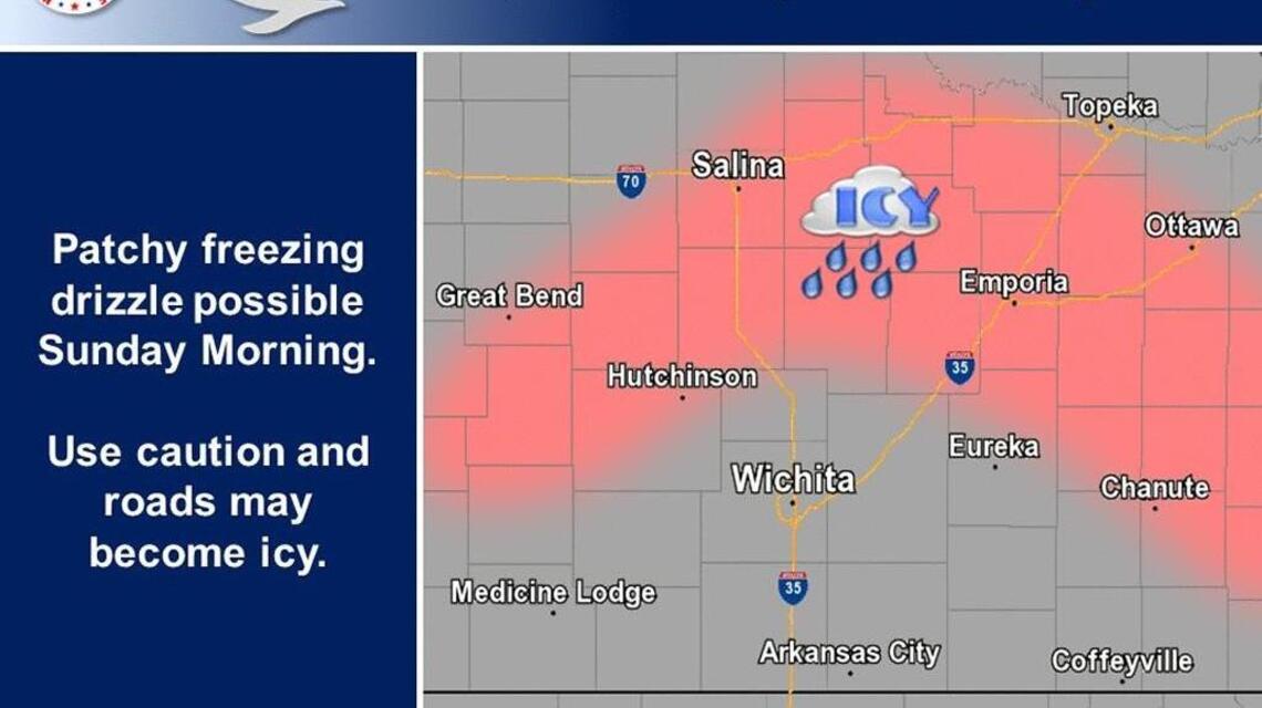 At long last, some rain for Wichita — but there may be some ice, too