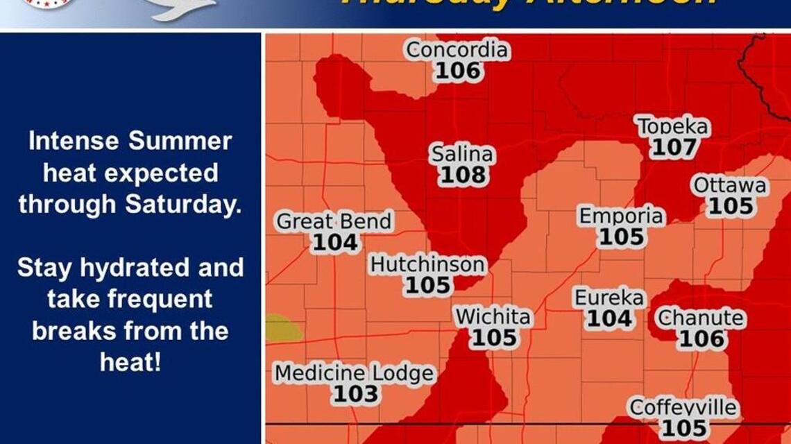 Wichita weather: The 100s continue